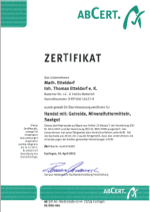 Scan: Bio-Zertifikat 2012-2013