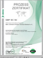 GMP+-Zertifikat B3 und B4 2017-2019